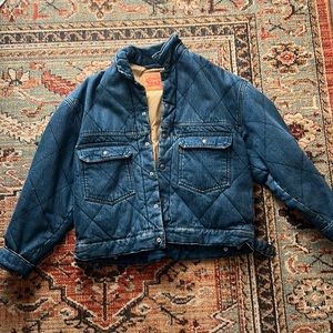 Levi’s jean bomber jacket